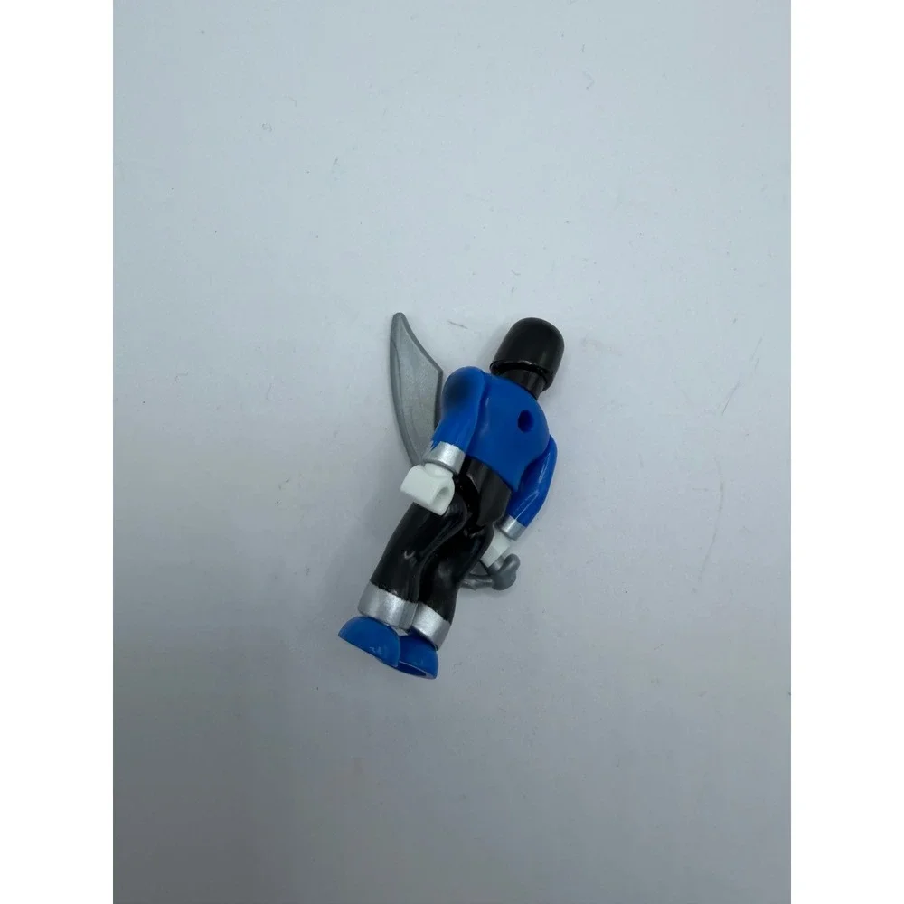 Mega Bloks Power Rangers Super Megaforce Blue Ranger Micro Figure with Sword